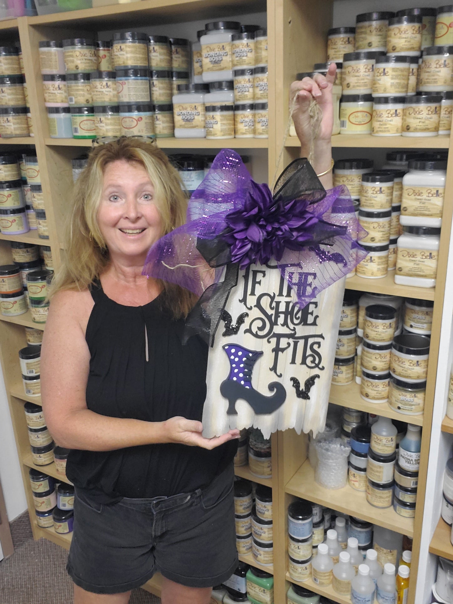 "If the Shoe Fits" Sign