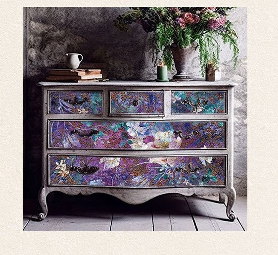 ReDesign A1 Decoupage Decor Fiber Tissue Paper - Magical Floral