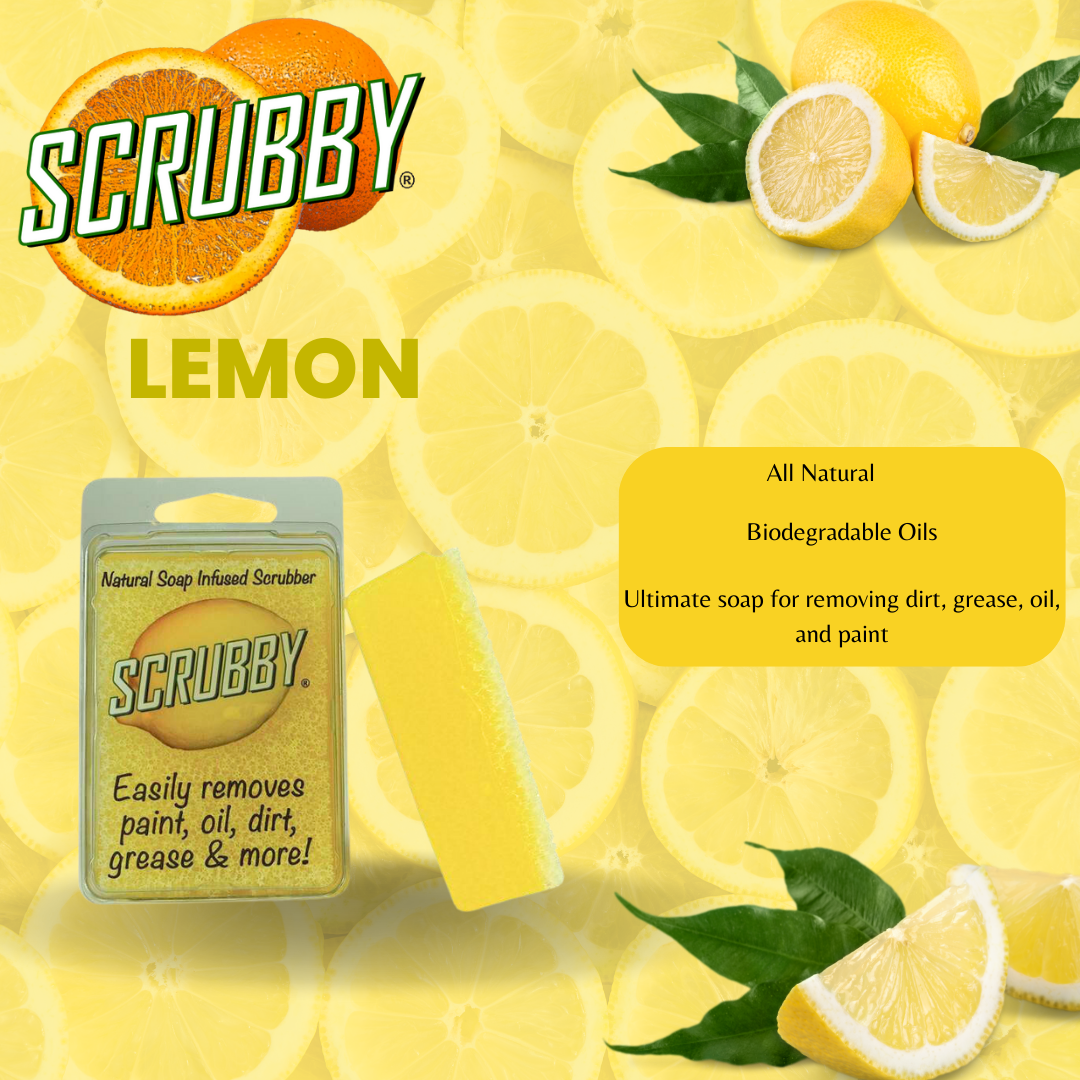 Scrubby Soap Lemon