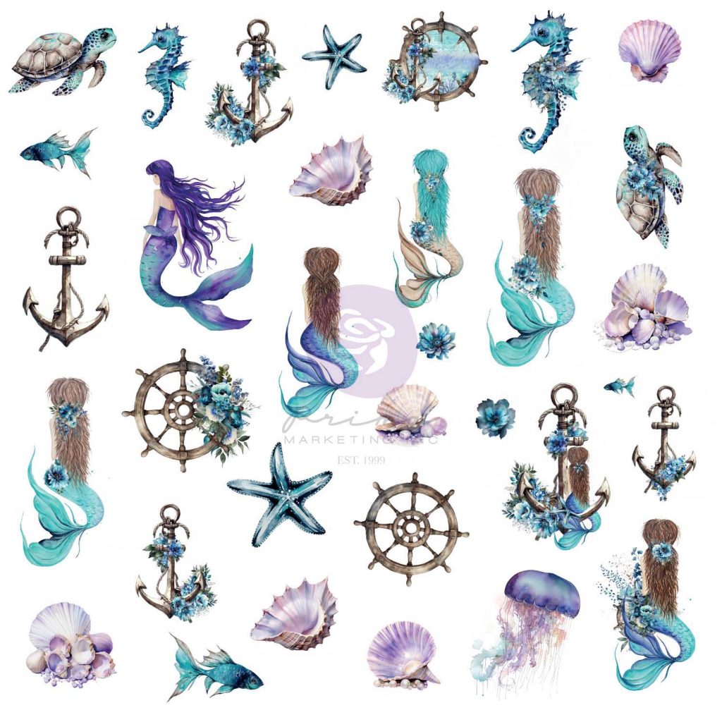 Prima Ephemrea - 66 Piece Mermaids Treasures
