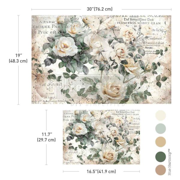 ReDesign A3 Decoupage Decor Fiber - My Garden Whimsy