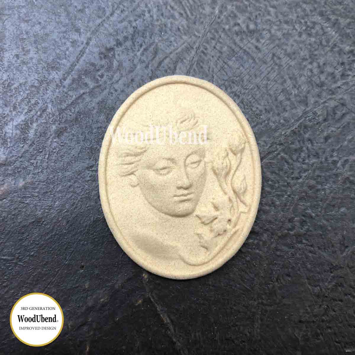 Pack of Five Small Lady Plaques WUB2167 5.2x4cm SKU