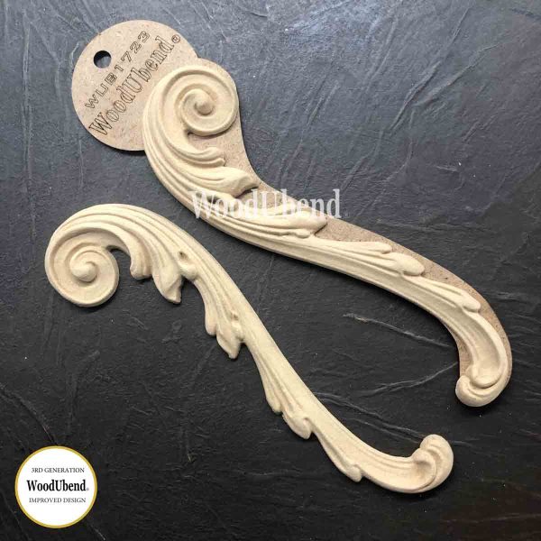 Set of Decorative Scrolls WUB1723 19.5×5.5cm SKU