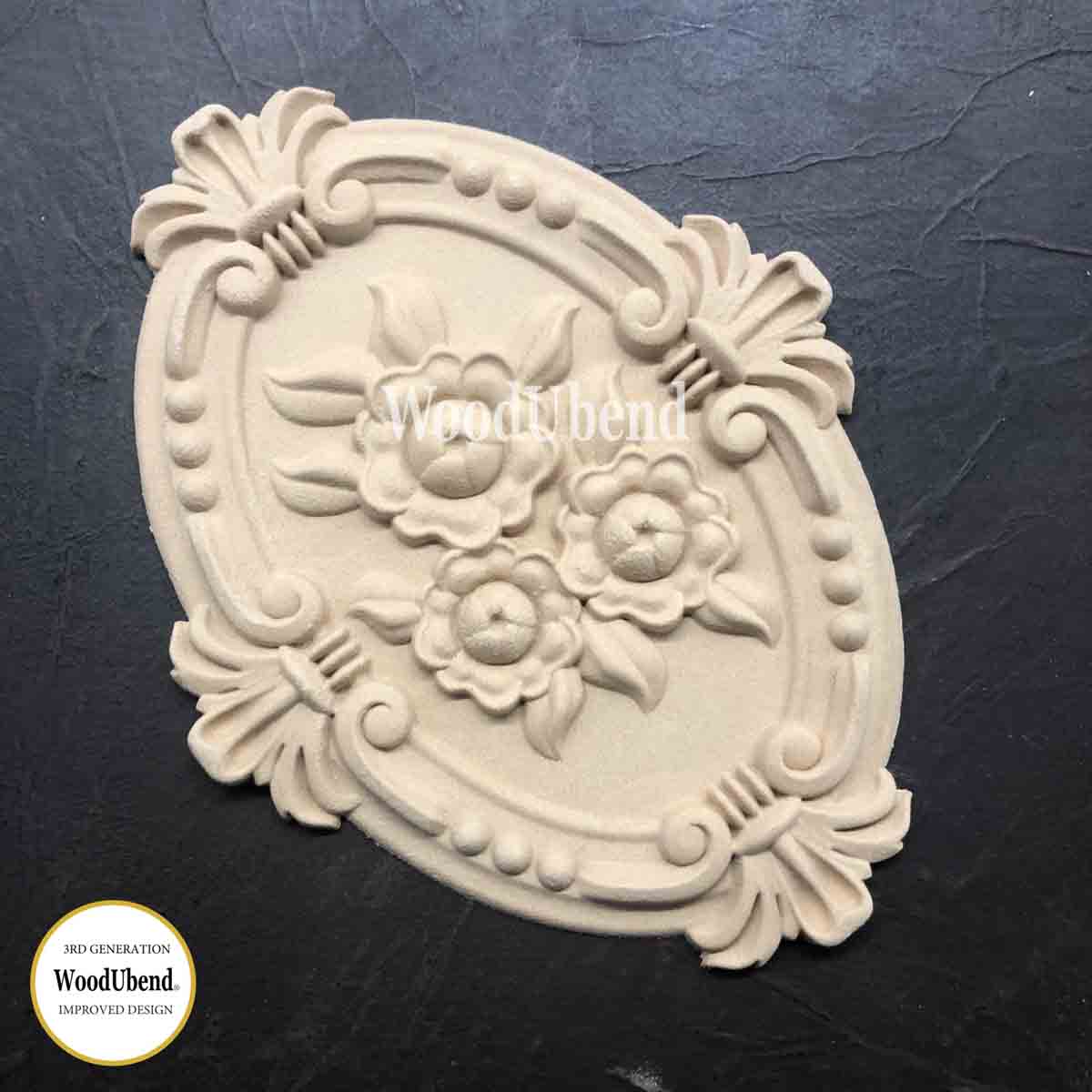 Pack of Two Flower Plaques WUB2097 20x15cm SKU