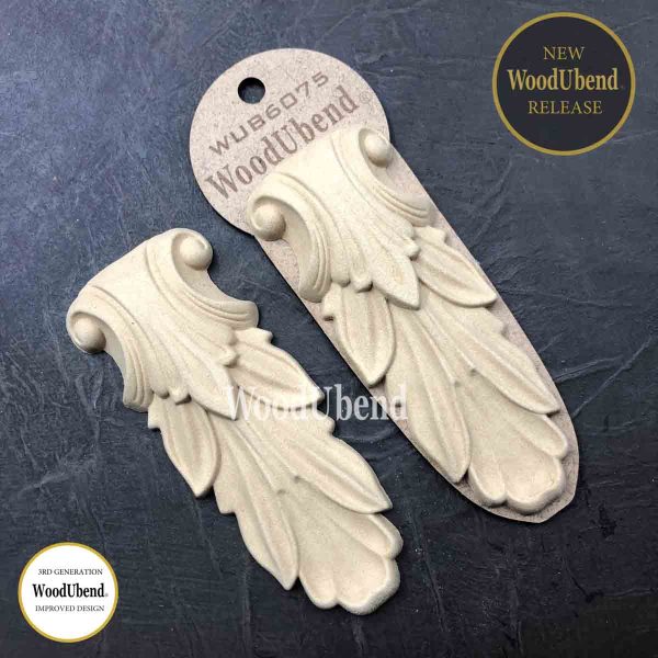 Pack of Two Leafy Corbels WUB6075 12.5x5cm SKU