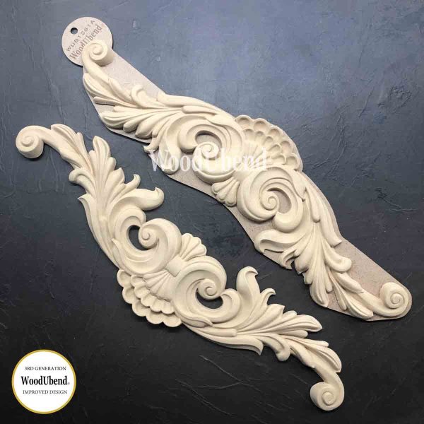 Pack of Two Pediments WUB1261A 48×12.5cm SKU