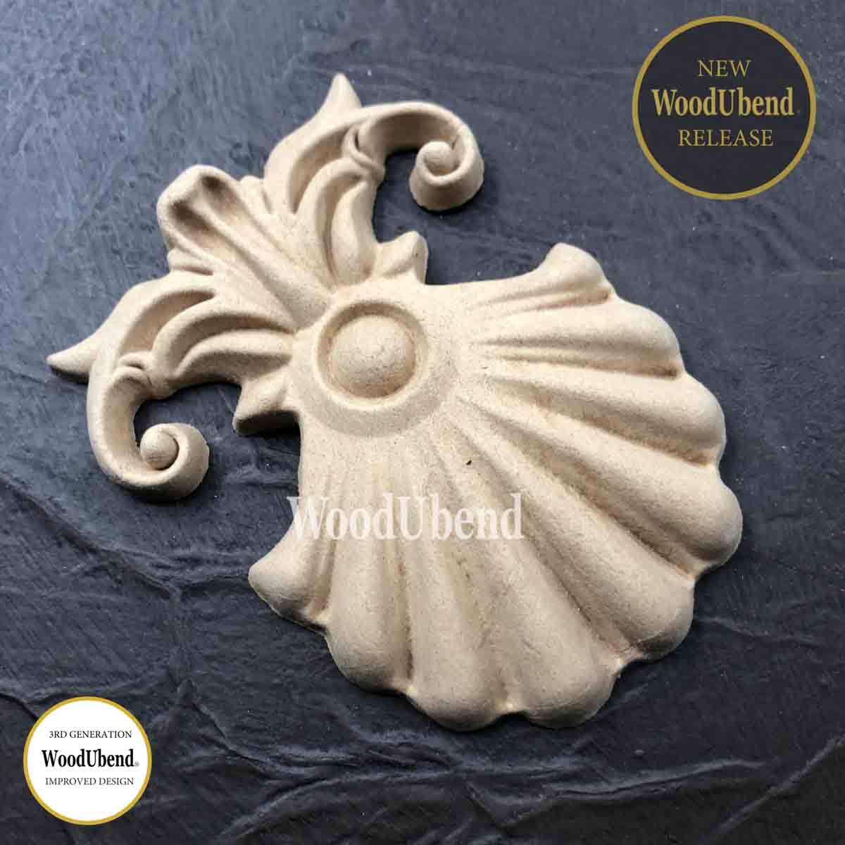Pack of Two Shell Plumes WUB6029 9.2x7cm SKU