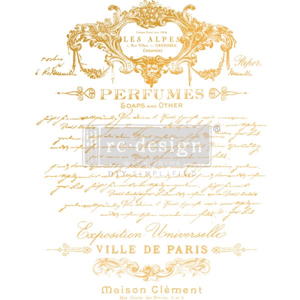 Kacha Décor Transfers - Perfume Notes