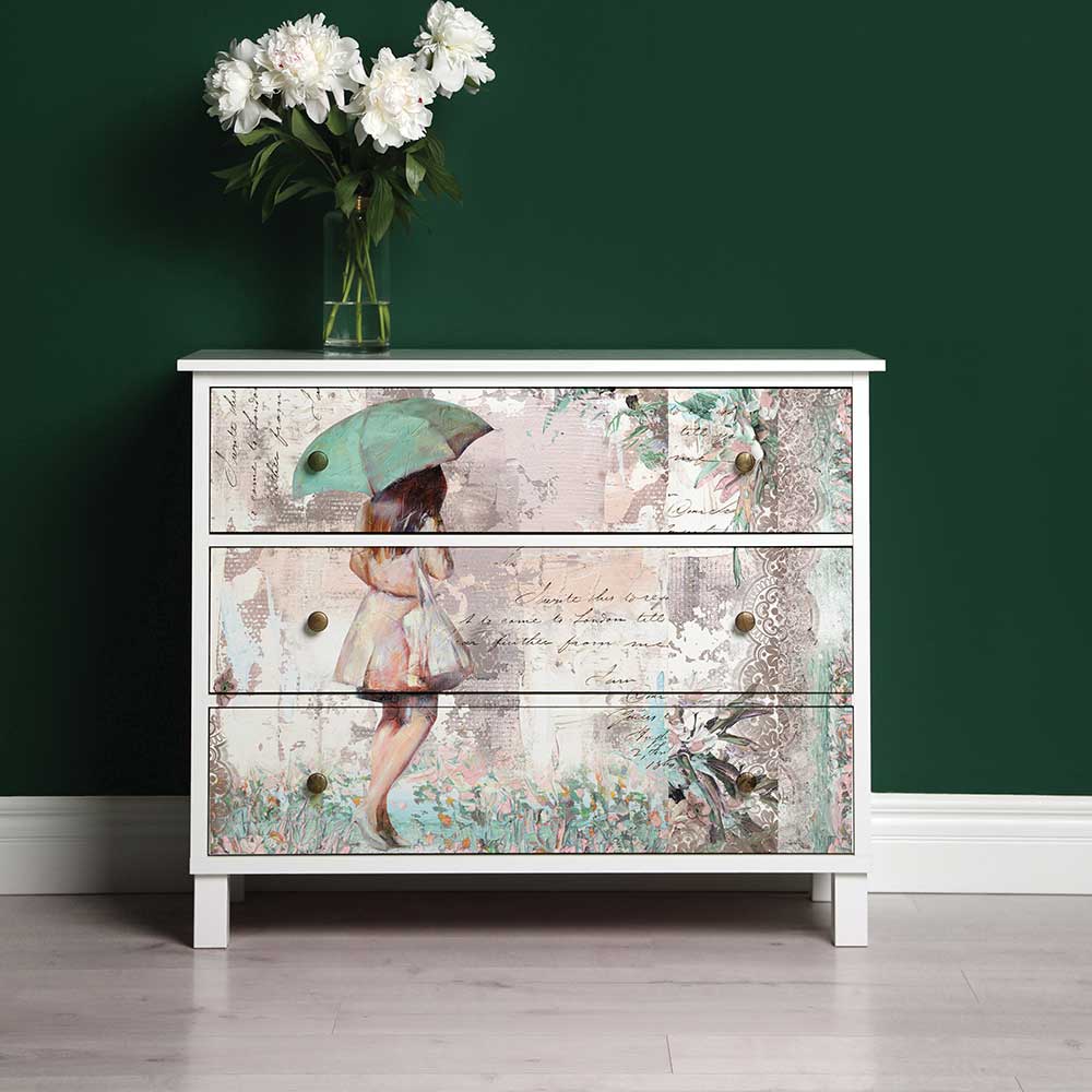 ReDesign A1 Decoupage Decor Fiber - Rainy Afternoon