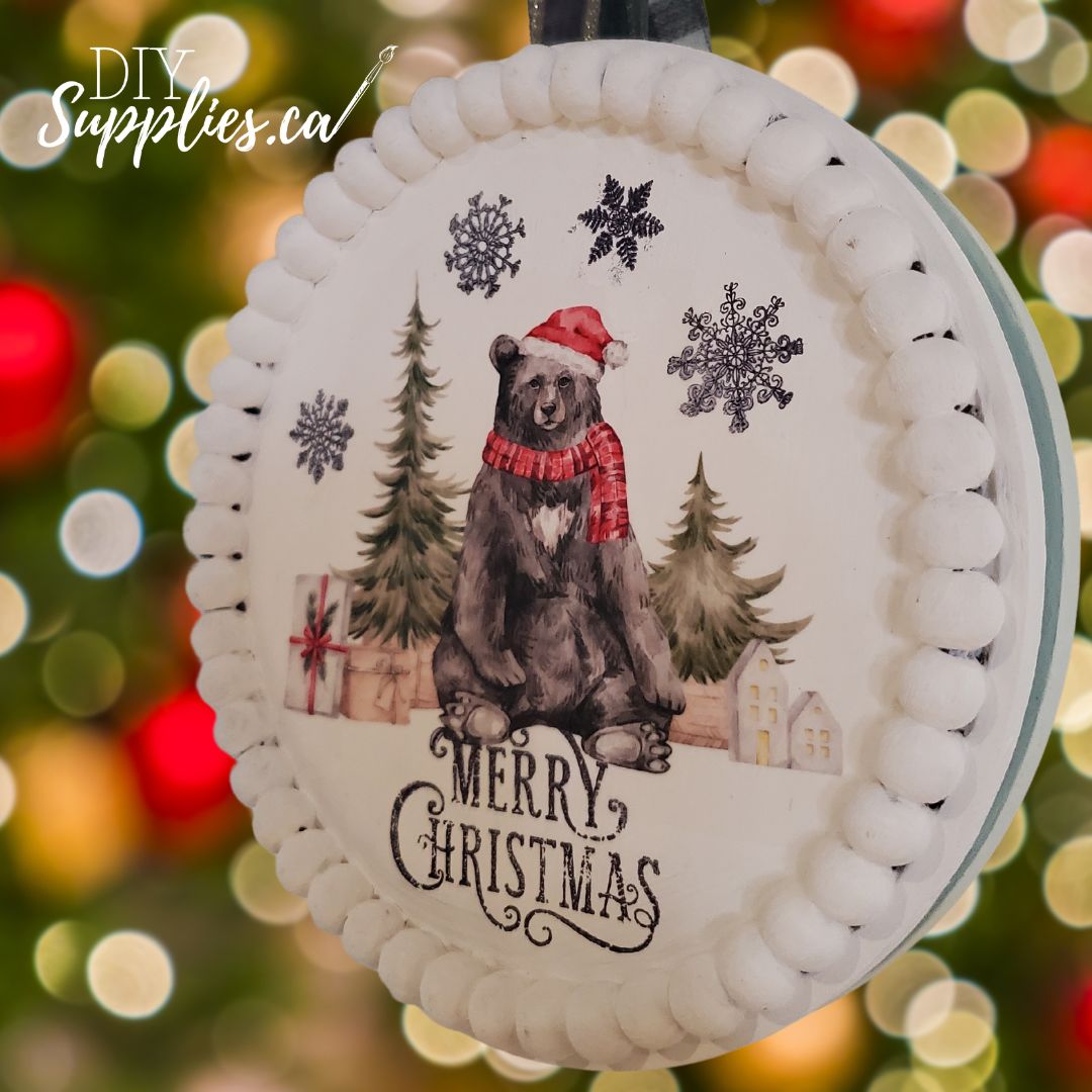 Redesign Decor Clear Stamp Santa's Helper Tags