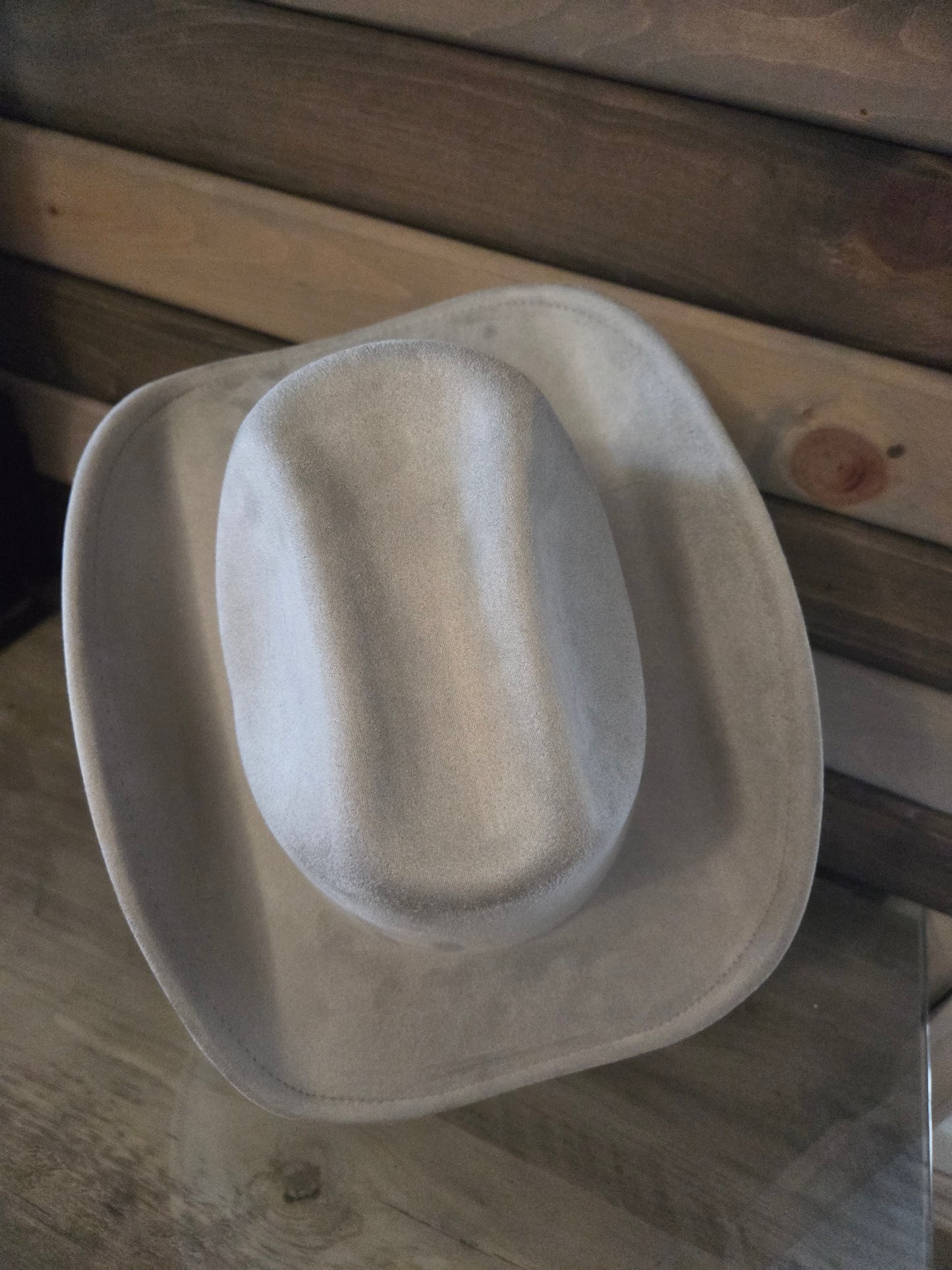 XL Mens Western Double Fold Grey