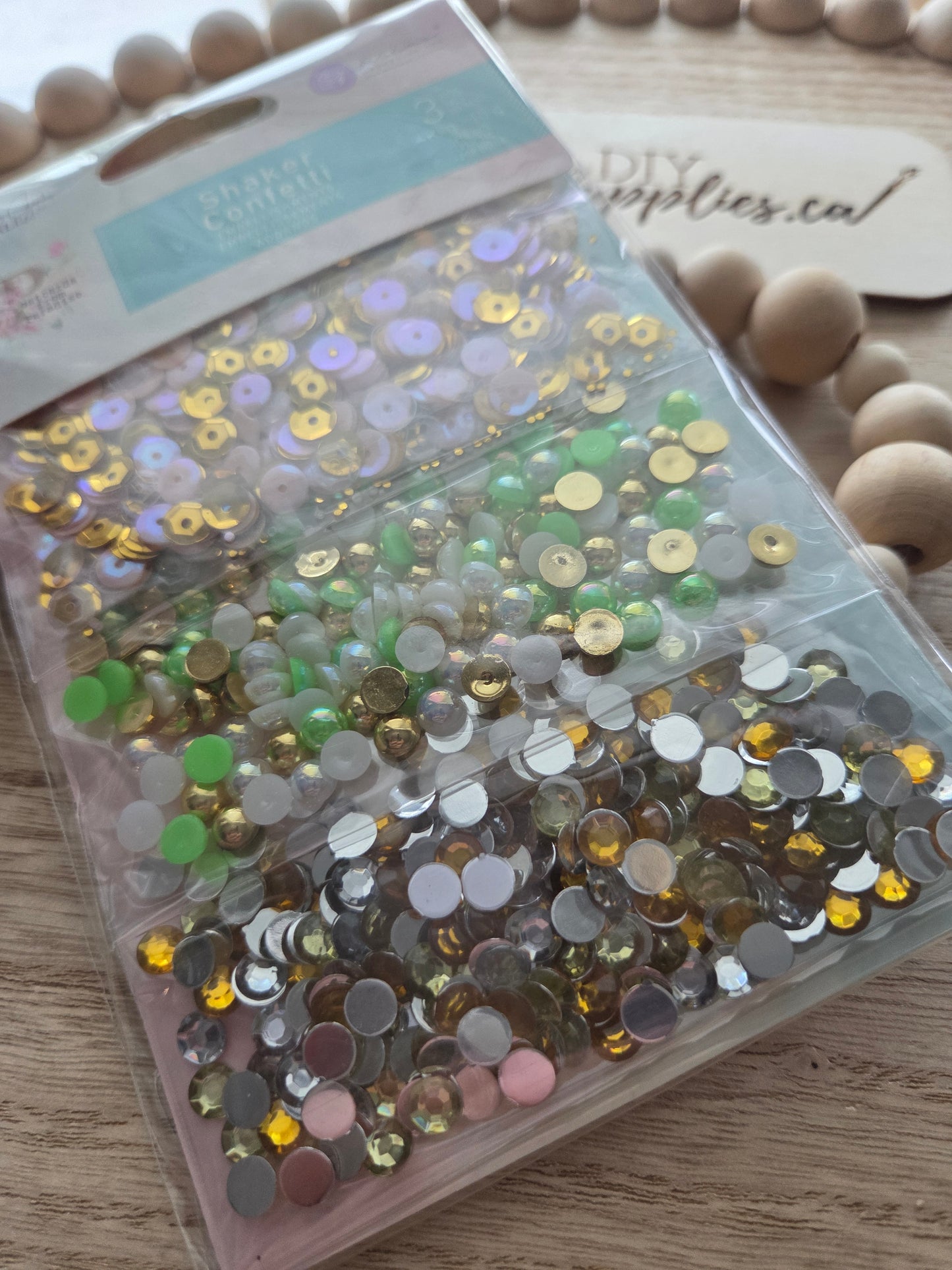 Prima Confetti - 3 Bags Shaker Confetti Postcards from Paridise