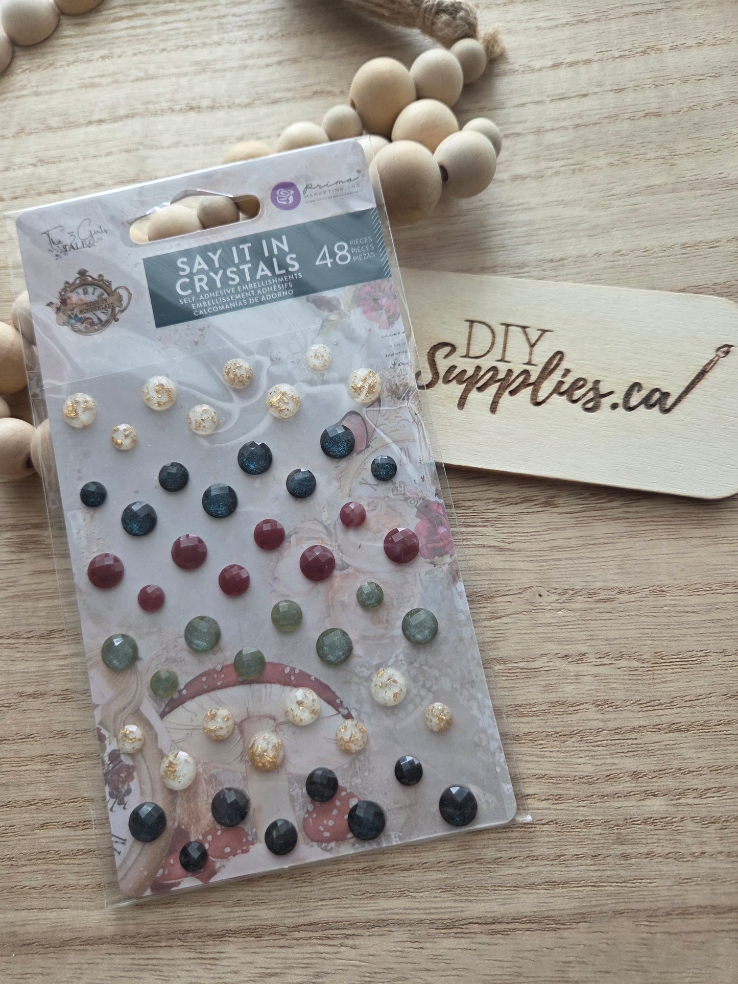 Prima 48 Piece Say it in Crystals Lost in Wonderland