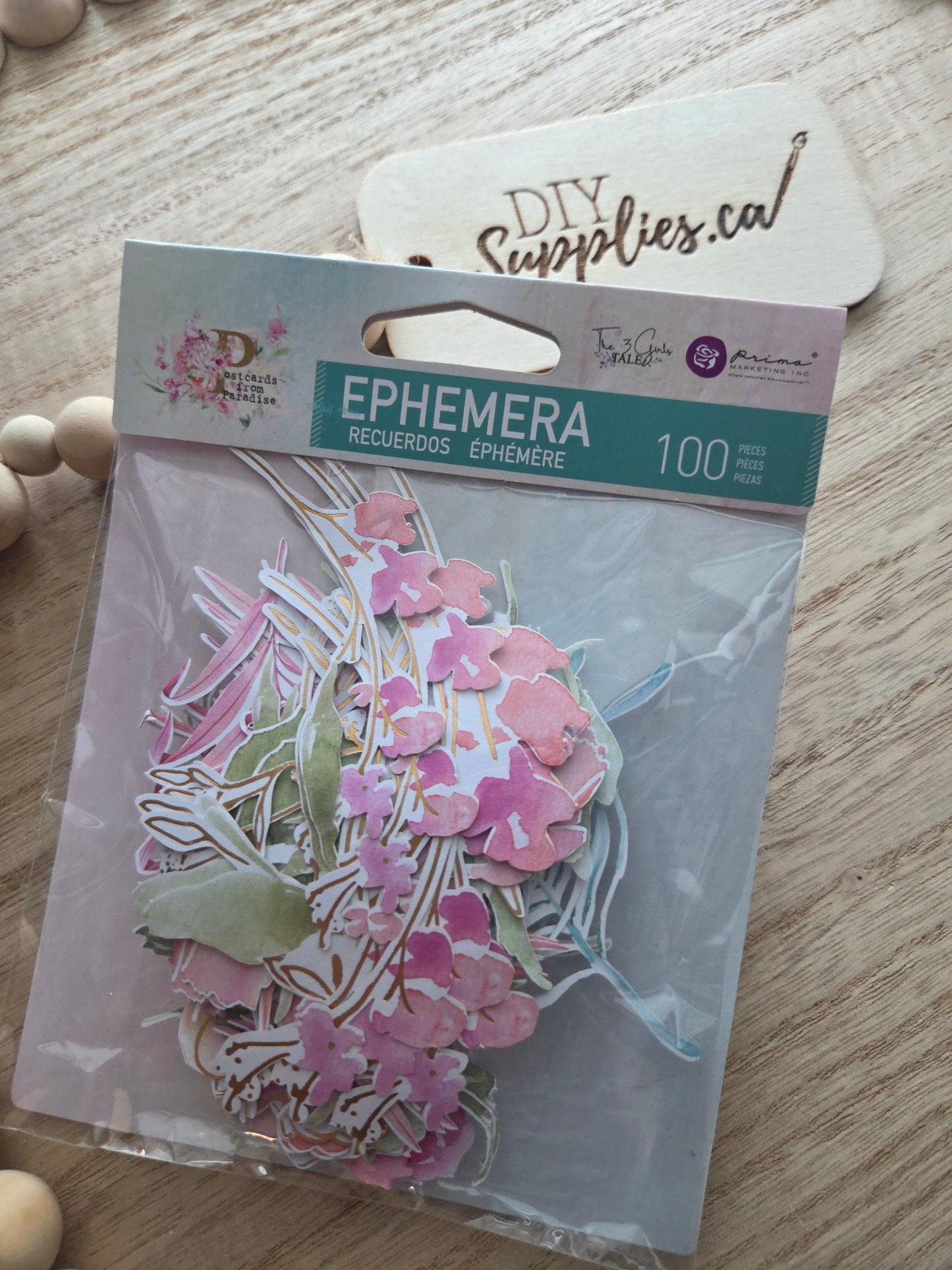 Prima Ephemea - 100 Pieces Postcards from Paridise