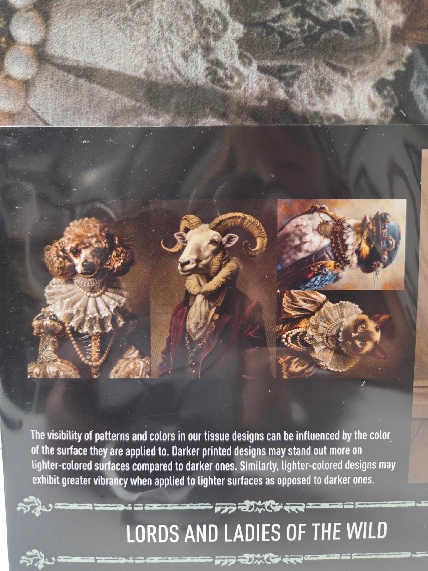 ReDesign A3 Decoupage Decor Fiber - Lords and Ladies of the Wild