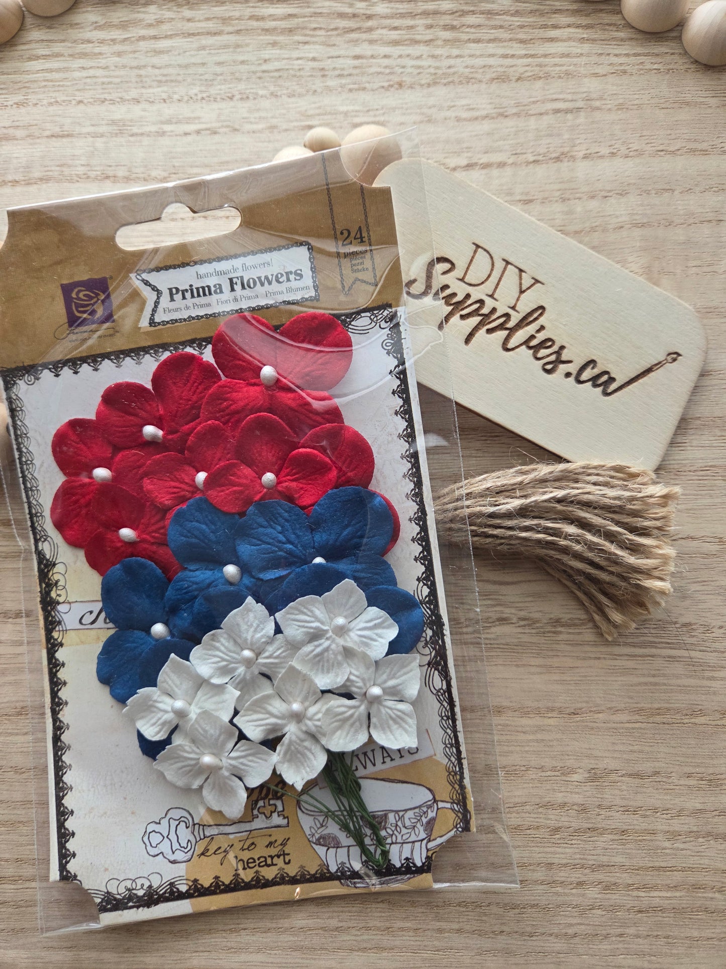 Prima Flowers - 24 Piece Liberty Impatients