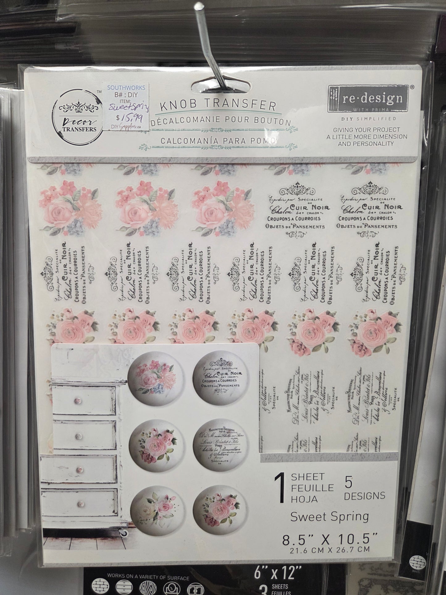 Knob Transfers by Re-Design - Sweet Spring