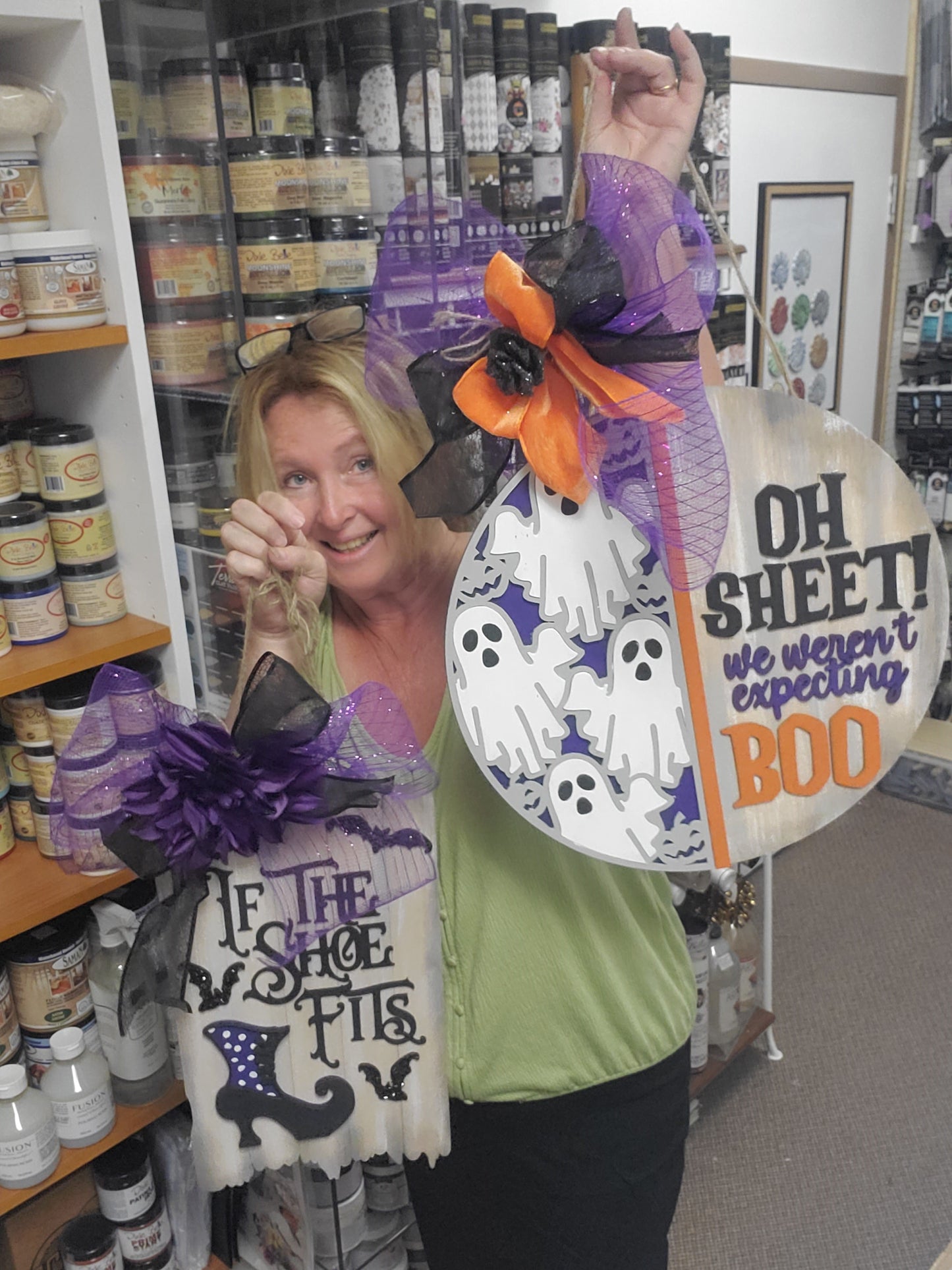 "OH Sheet" Sign