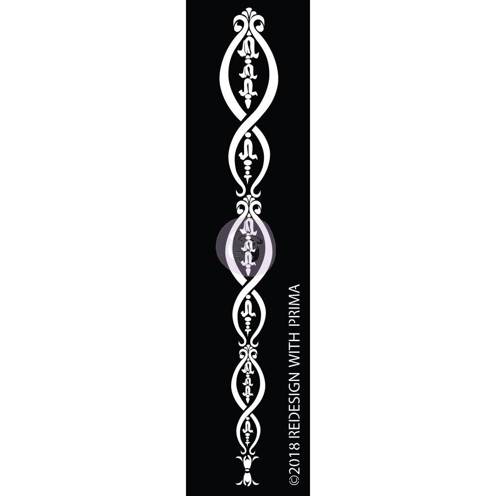 Re Design Silk Screen Stencil Taliana Border