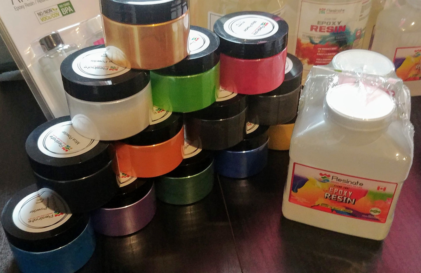 Mica Color Powders for Epoxy Resin Tinting