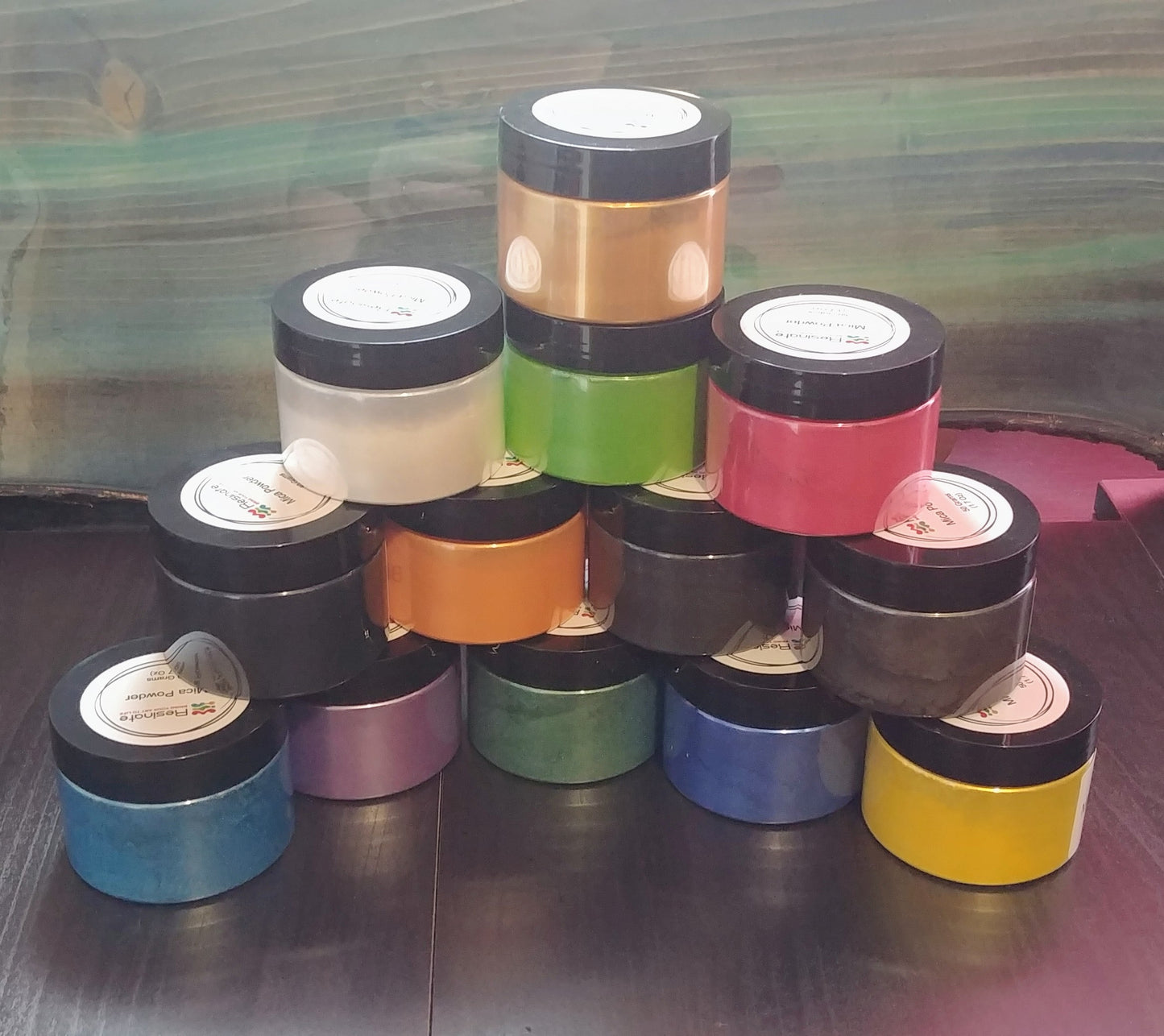 Mica Color Powders for Epoxy Resin Tinting