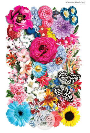 Belles and Whistles Transfers - Whimsical Wonderland