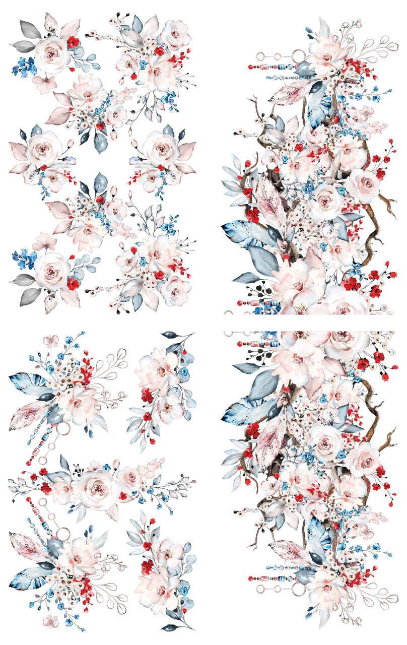 Belles and Whistles Transfers - Bohemian Wedding Transfer