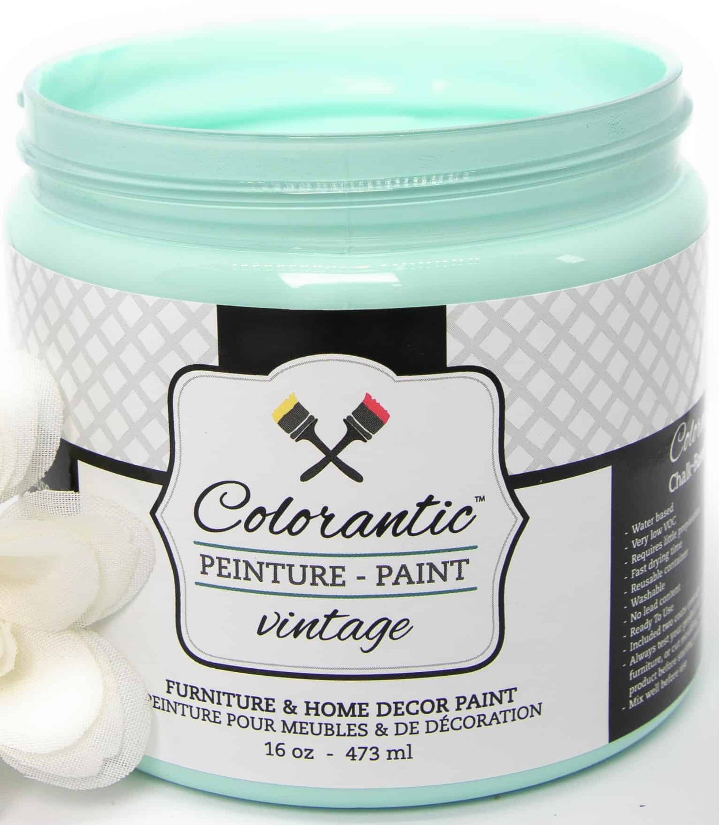 Colorantic 8oz Chalk Style Paint in 32 Colors
