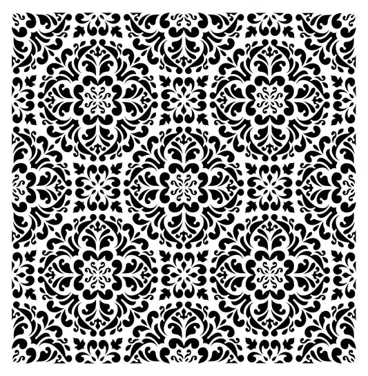 Posh Chalk Stencil Kaleidoscope 50 x 50 cm