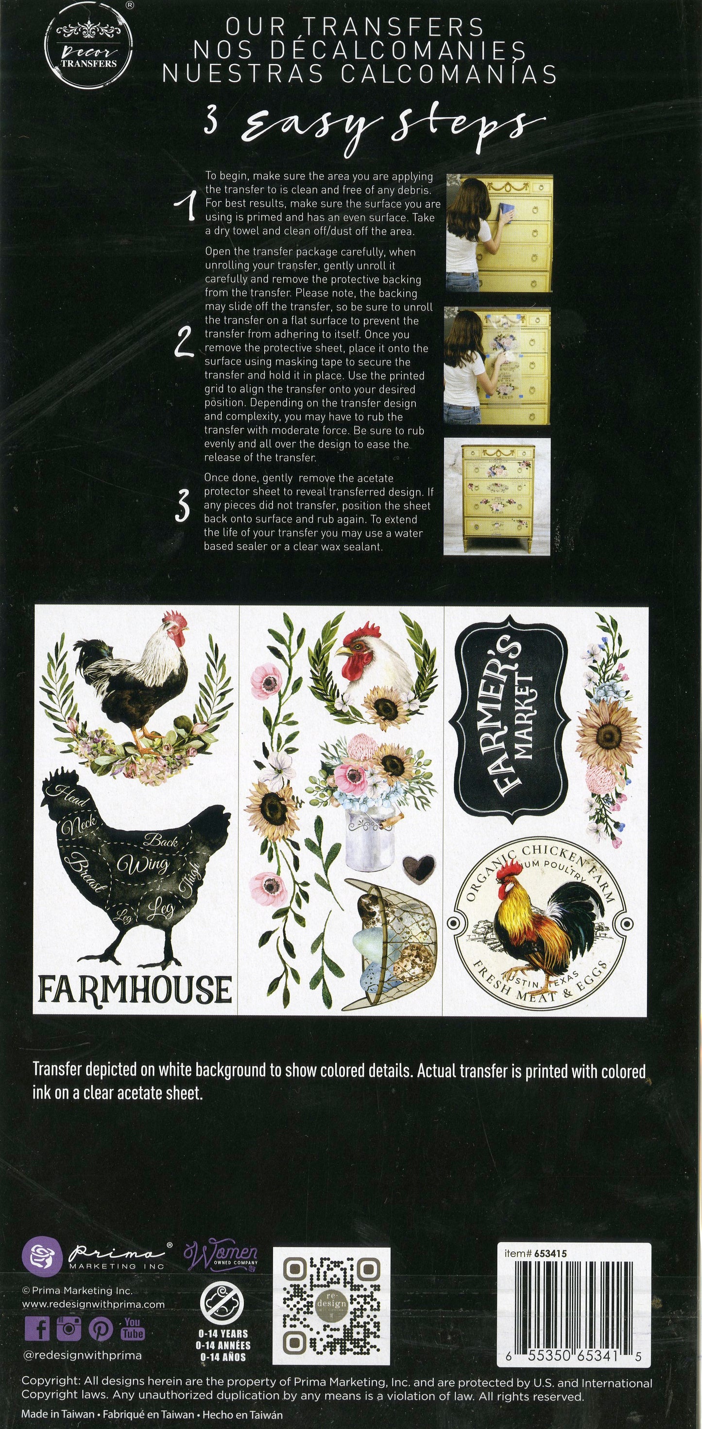 Re-Design Decor Transfers - Morning Farmhouse