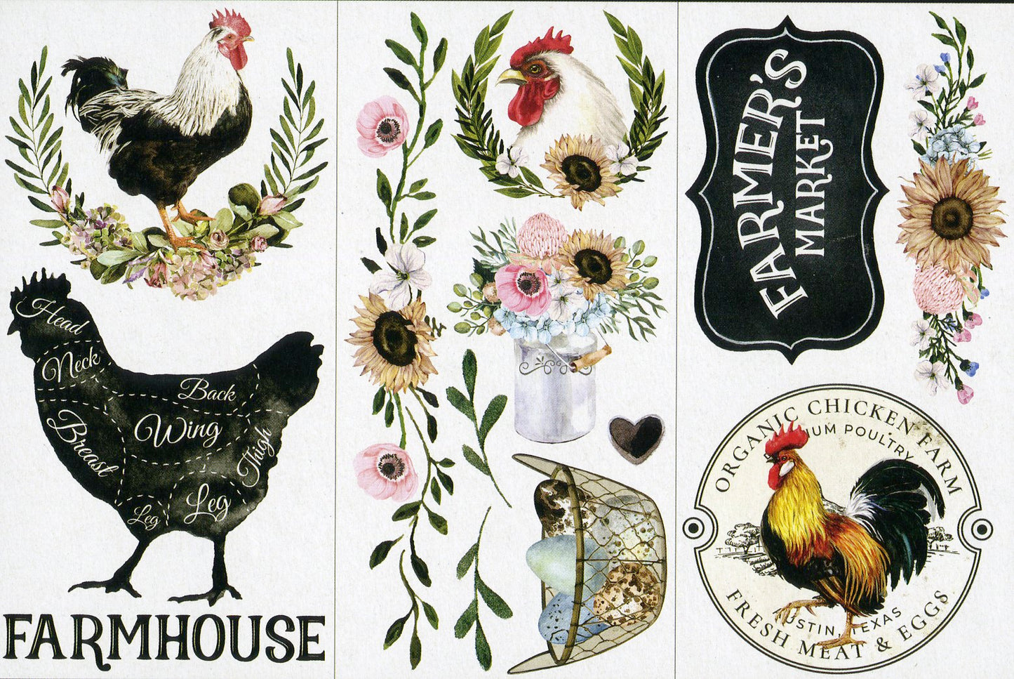 Re-Design Decor Transfers - Morning Farmhouse