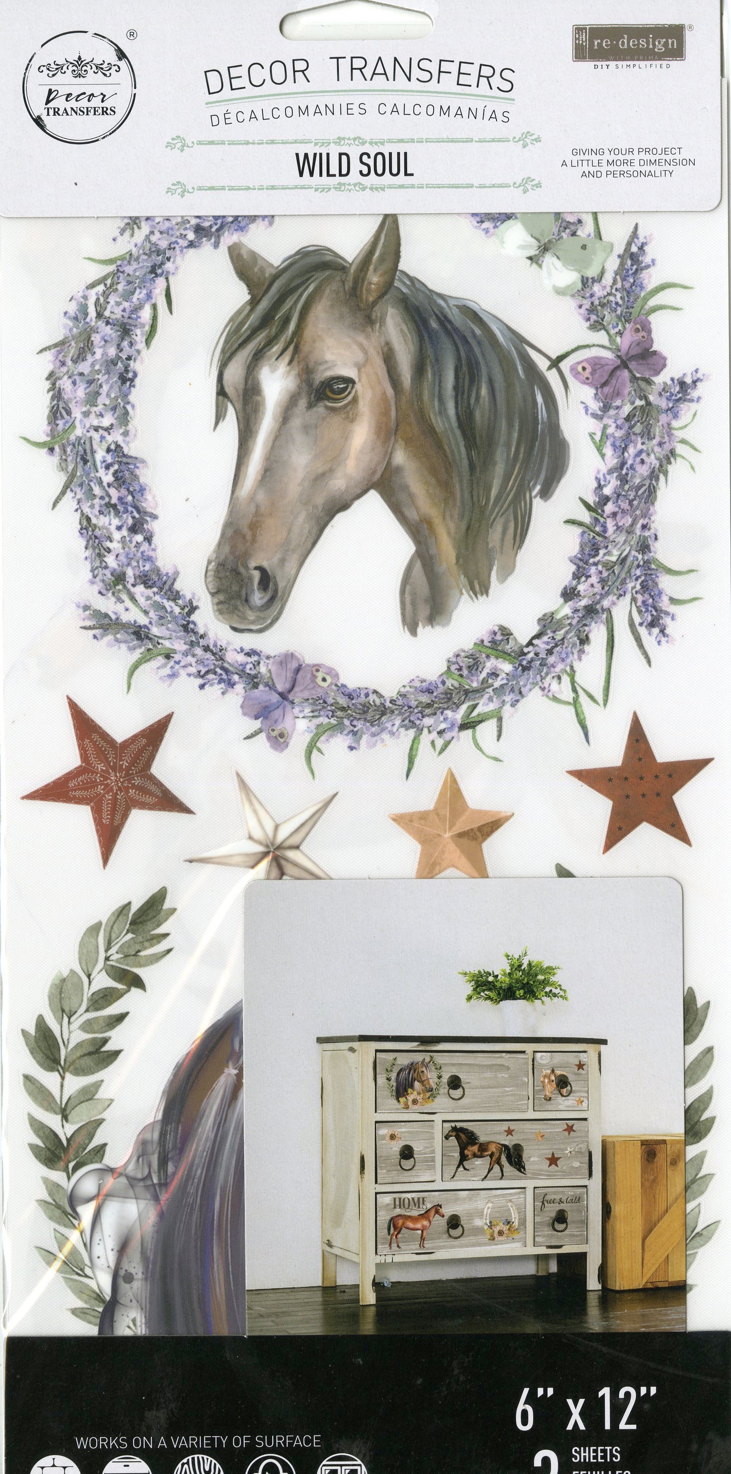 Re-Design Decor Transfers - Wild Soul