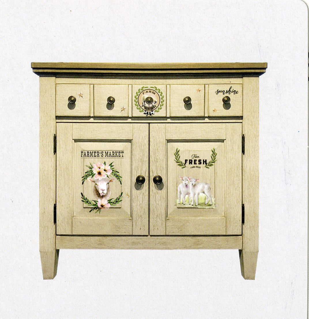 Re-Design Decor Transfers - Sweet Lamb