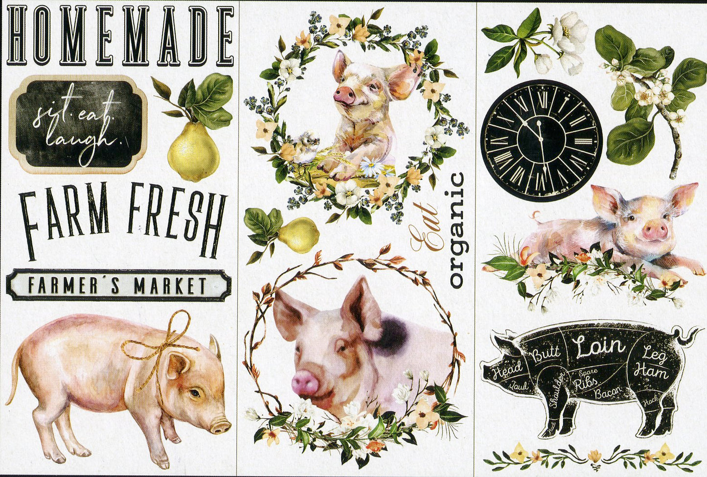Re-Design Decor Transfers - Farm Fresh