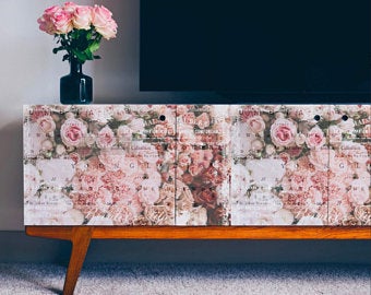 Prima Redesign Decoupage Decor Tissue Paper - Angelic Rose Garden