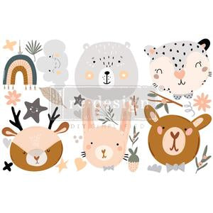 Re-Design Decor Transfers - Boho Critter