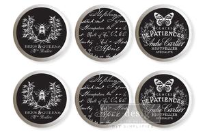 Knob Transfers by Re-Design - Cursive Letters