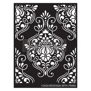 Redesign Decor Stencil - Flourish Emblem
