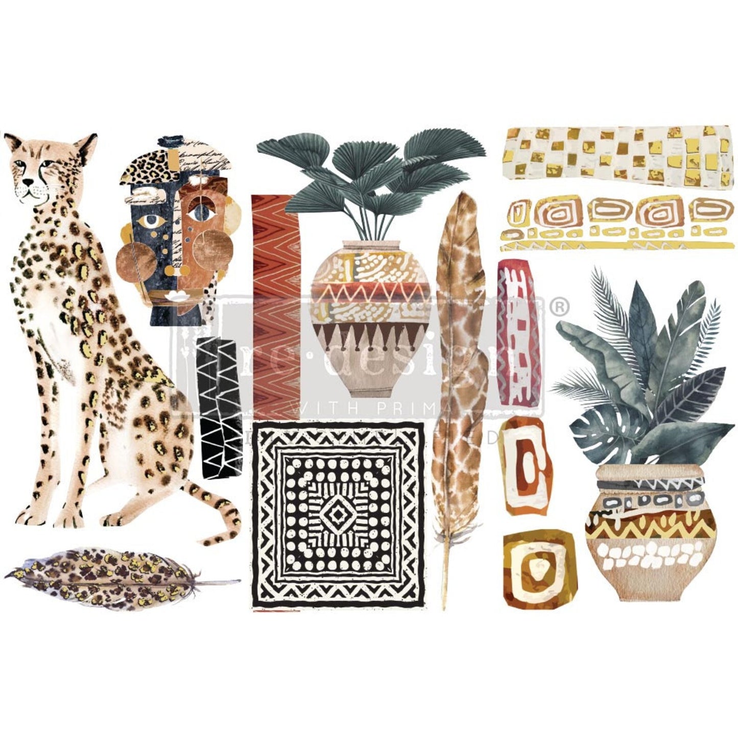 Re-Design Decor Transfers - Tribal Essence