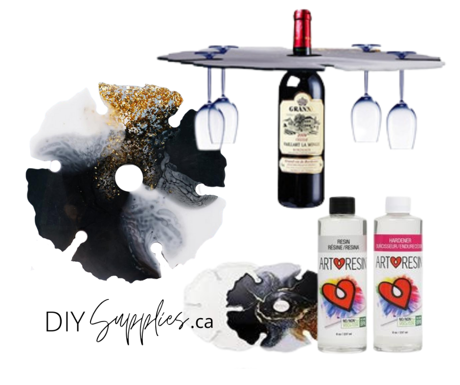 Large Geode Wine Butler Resin Starter Kit