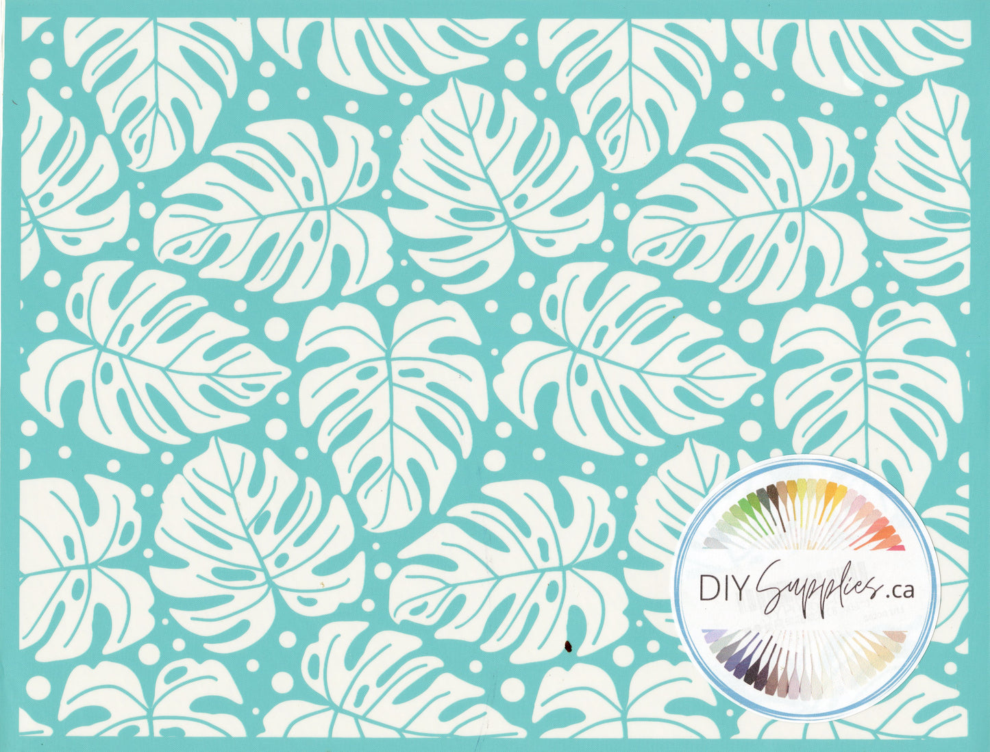 Adhesive Silk Screen Stencil - Mini Palms