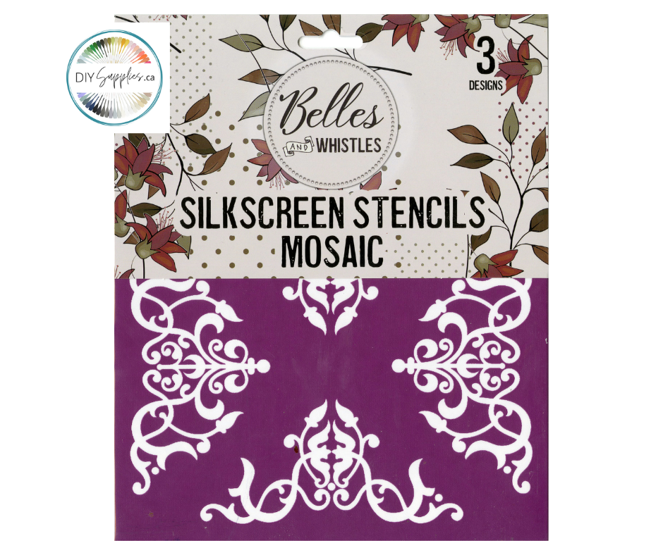 BELLES & WHISTLES SILK SCREEN STENCILS