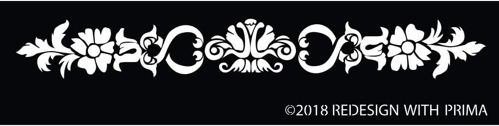 Re Design Silk Screen Stencil Olevia Border