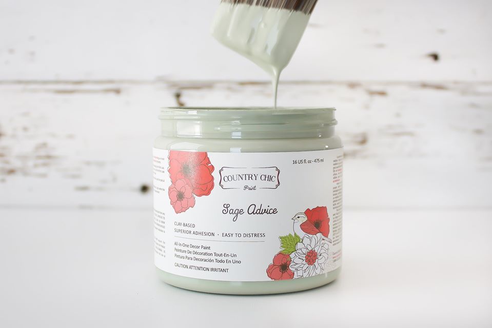 Country Chic Chalk Style All-in-One Paints 4oz Size