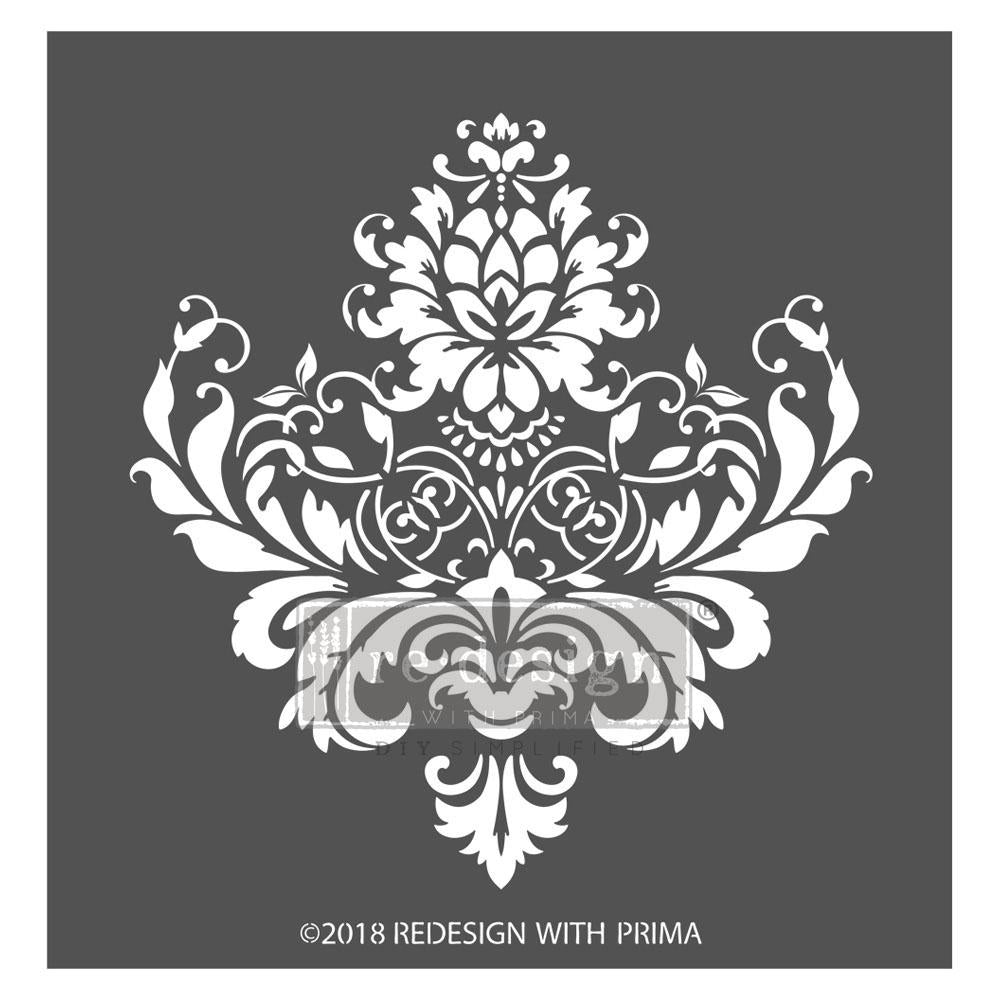 Re Design 3D Decor Stencil - Stella Flourish