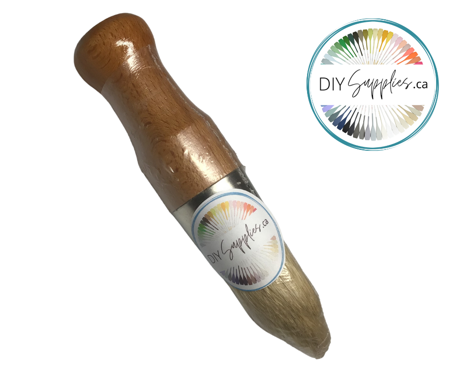 DIY Supplies 1.5 Inch Natural Detail Brush