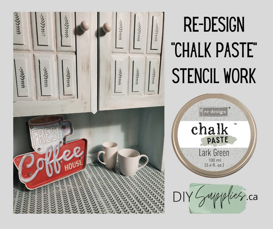 Detailing Furniture with Chalk Paste!