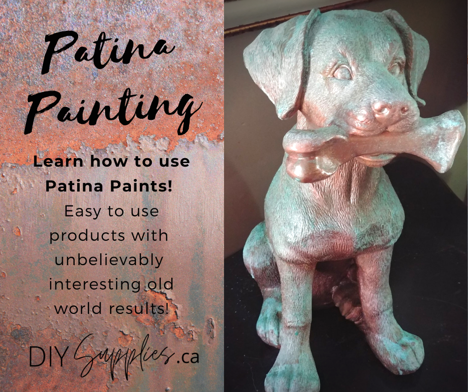 Puppy Patina Painting!