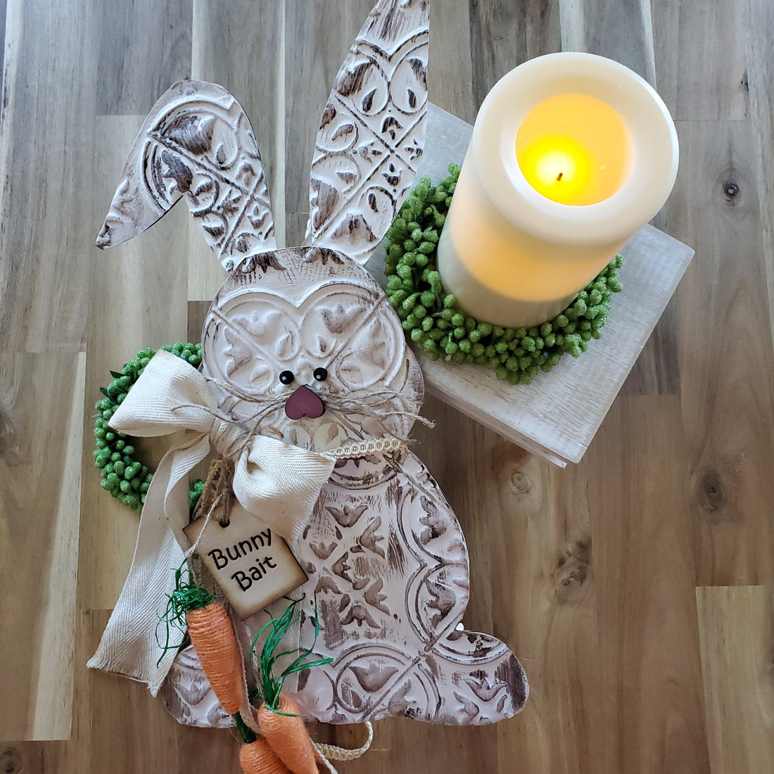 Faux Tin Bunny