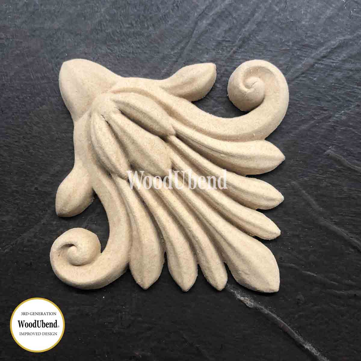 Pack of Two Decorative Plumes WUBX1007 8×7.5cm